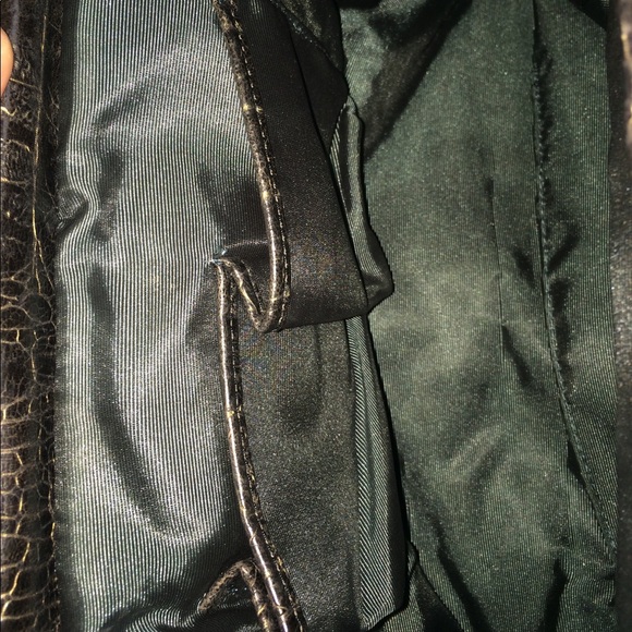 Jessica Simpson Crocodile Cross-body Satchel Tote - Picture 3 of 5